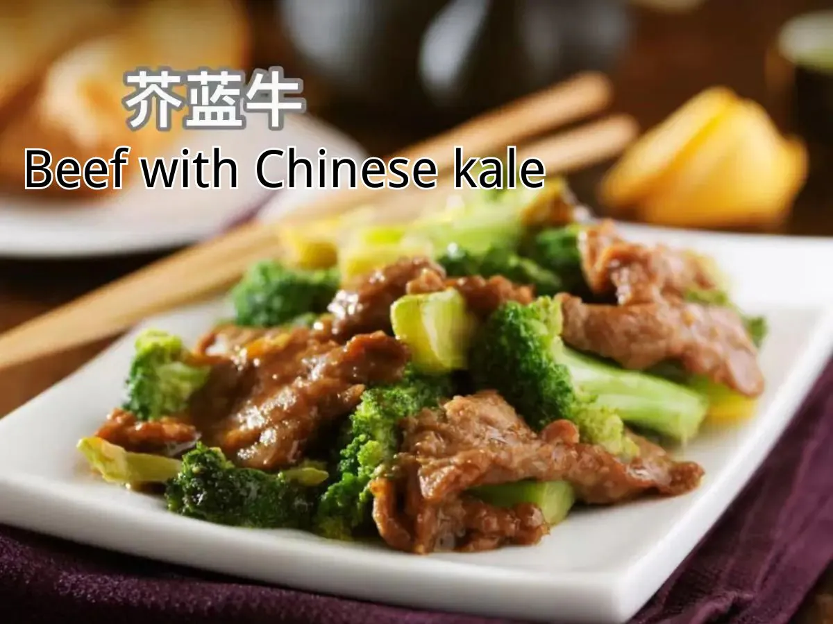 Beef stir-fried with broccoli at Yums, a Chinese Restaurant in Memphis.
